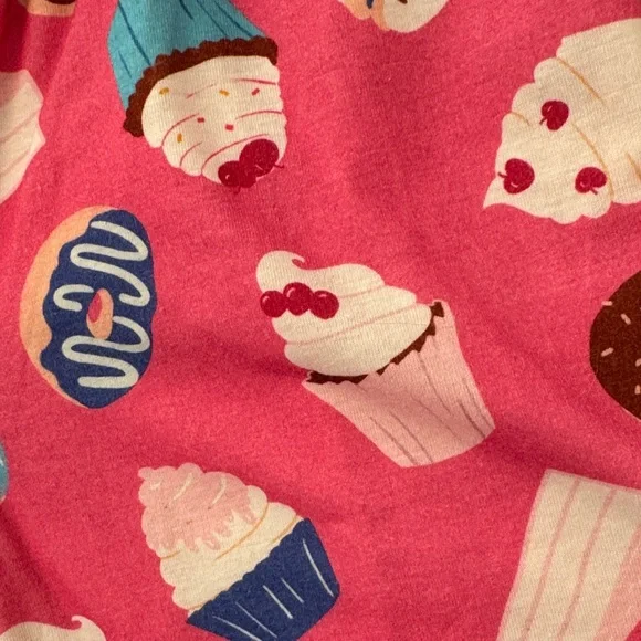 Sweet Dreams Toddler Pajamas Set - Pink and White - Picture 3 of 4